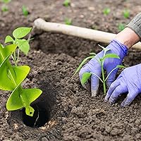 Vista 3 de TCBWFY Broca de Jardinería para Plantación 3x12 Pulgadas, Espirales Extensas de Alta Resistencia, Rápida Transferencia de Suelo al Borde, Eje Sólido