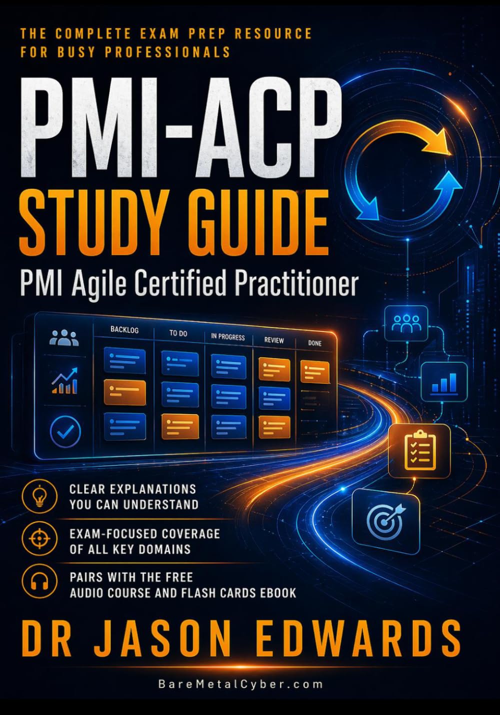 PMI-ACP For Busy People: The Busy Candidate’s Playbook for Passing the PMI-ACP Exam (Bare Metal Cyber Study Guides)