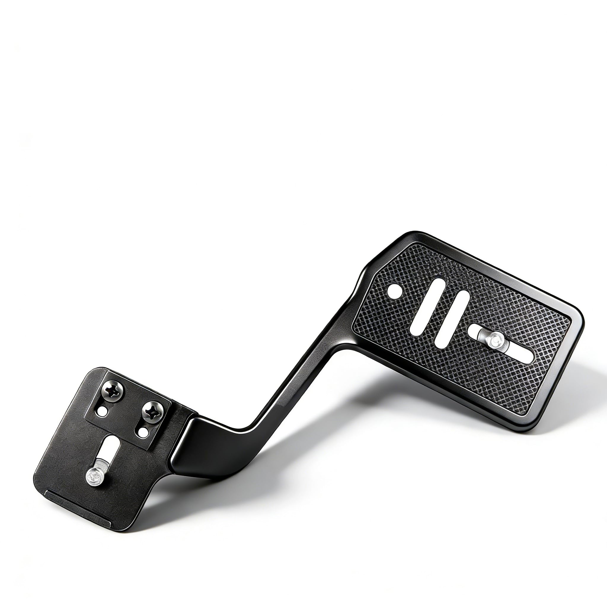 Camera Flash Bracket, Aluminum Alloy CNC Extension Bar with Cold Shoe Mount for Cameras Without Hot Shoe, 1 4 Inch Thread Tripod Mount