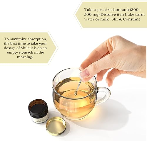 Miniatura 4 de Resina Shilajit pura del Himalaya, paquete de 2 (25 cada uno), probada para mayor seguridad, fuente natural de ácido fúlvico, de Cure With Earth