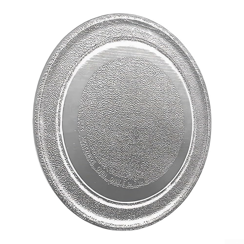 para plato Giratorio Microondas 255mm para cristal Templado Repuesto Y Forma Compatible para midea para panasonic(24.5 Y)