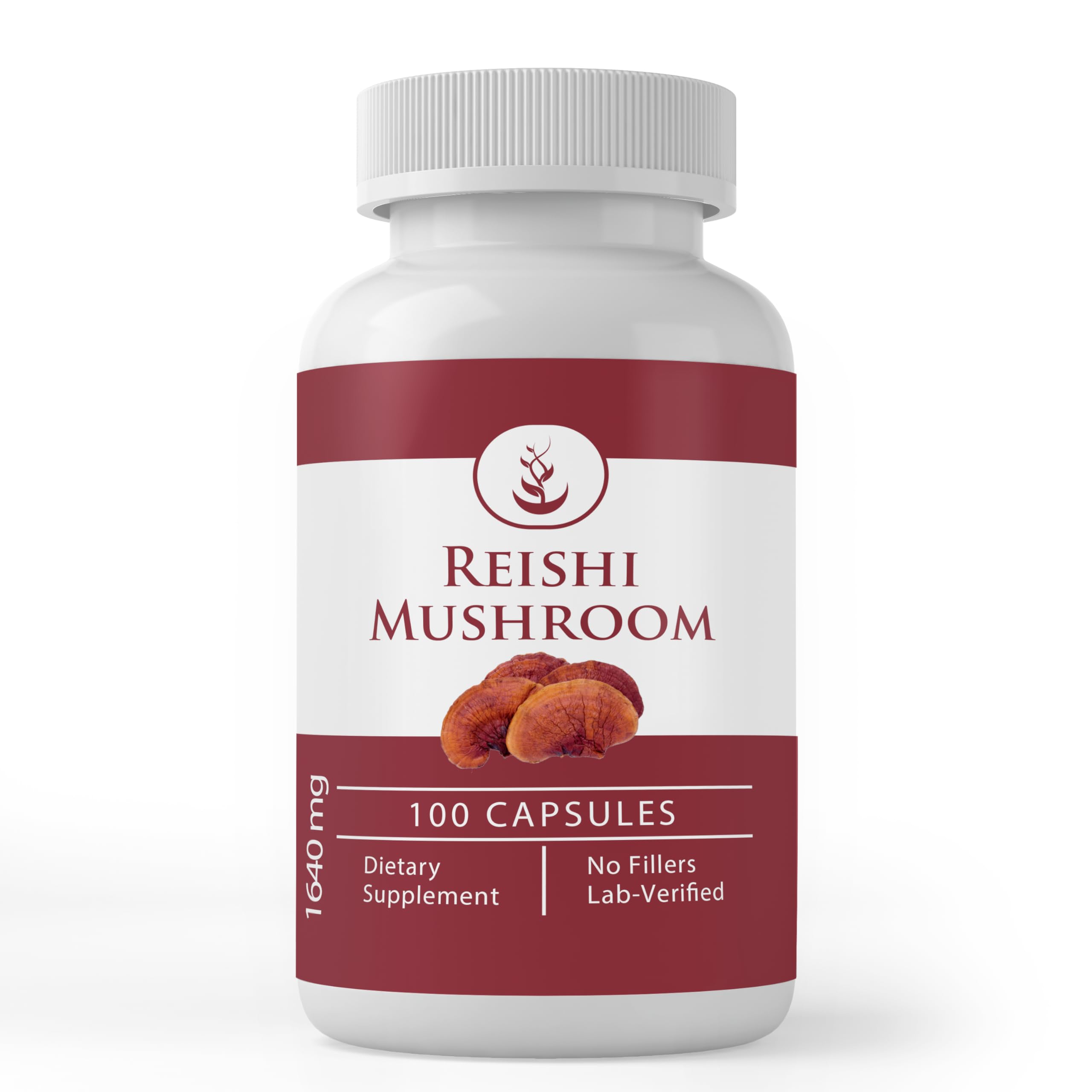 Pure Original Ingredients Reishi Mushroom, (100 Capsules) Always Pure, No Additives Or Fillers, Lab Verified 100 Count (Pack of 1)