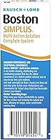 Vista 3 de Boston Simplus Kit de solución para lentes de contacto permeables al gas, solución multiacción de 3.5 onzas líquidas, gotas de rehumectación de 0.17
