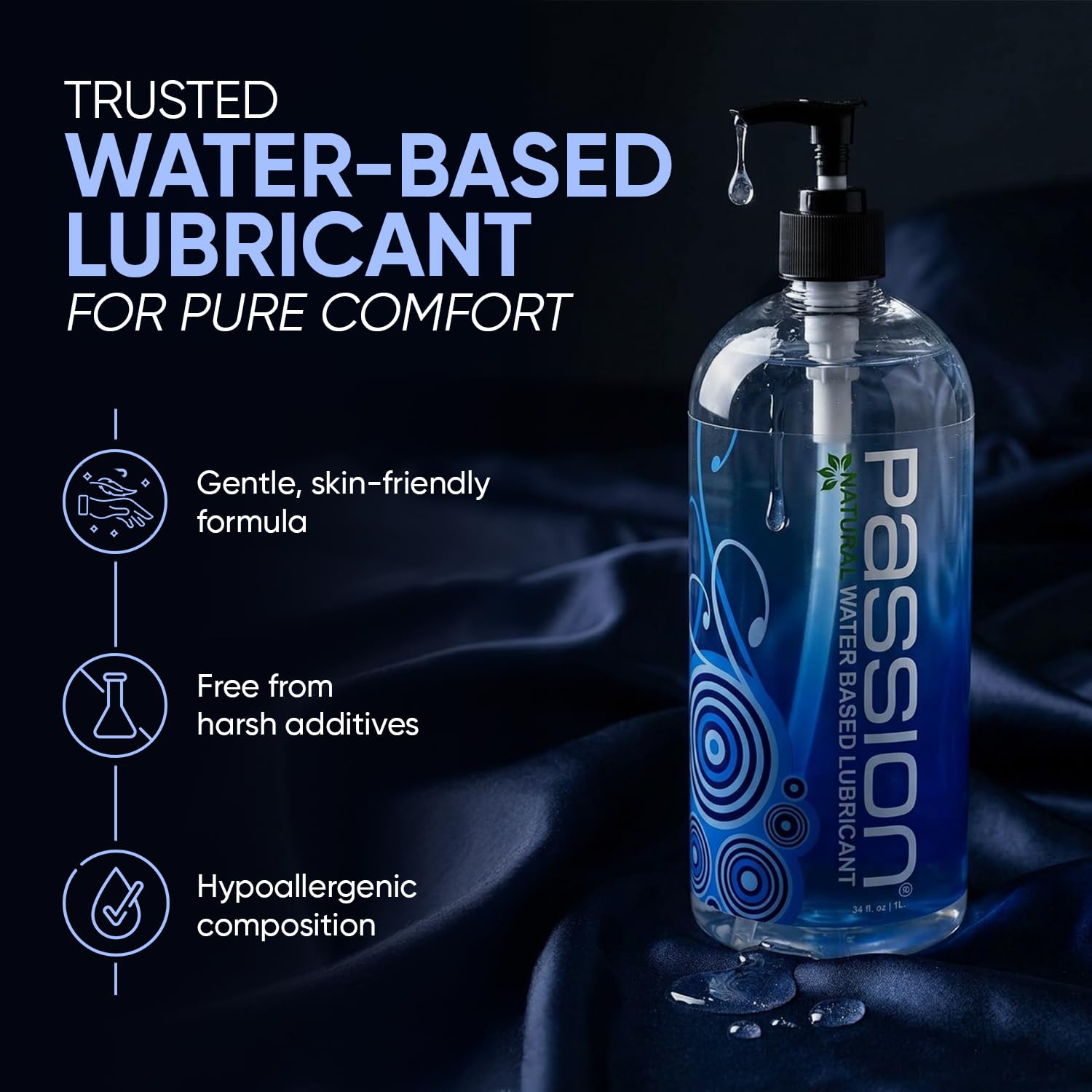 Passion Lubes, lubrificante naturale a base d'acqua