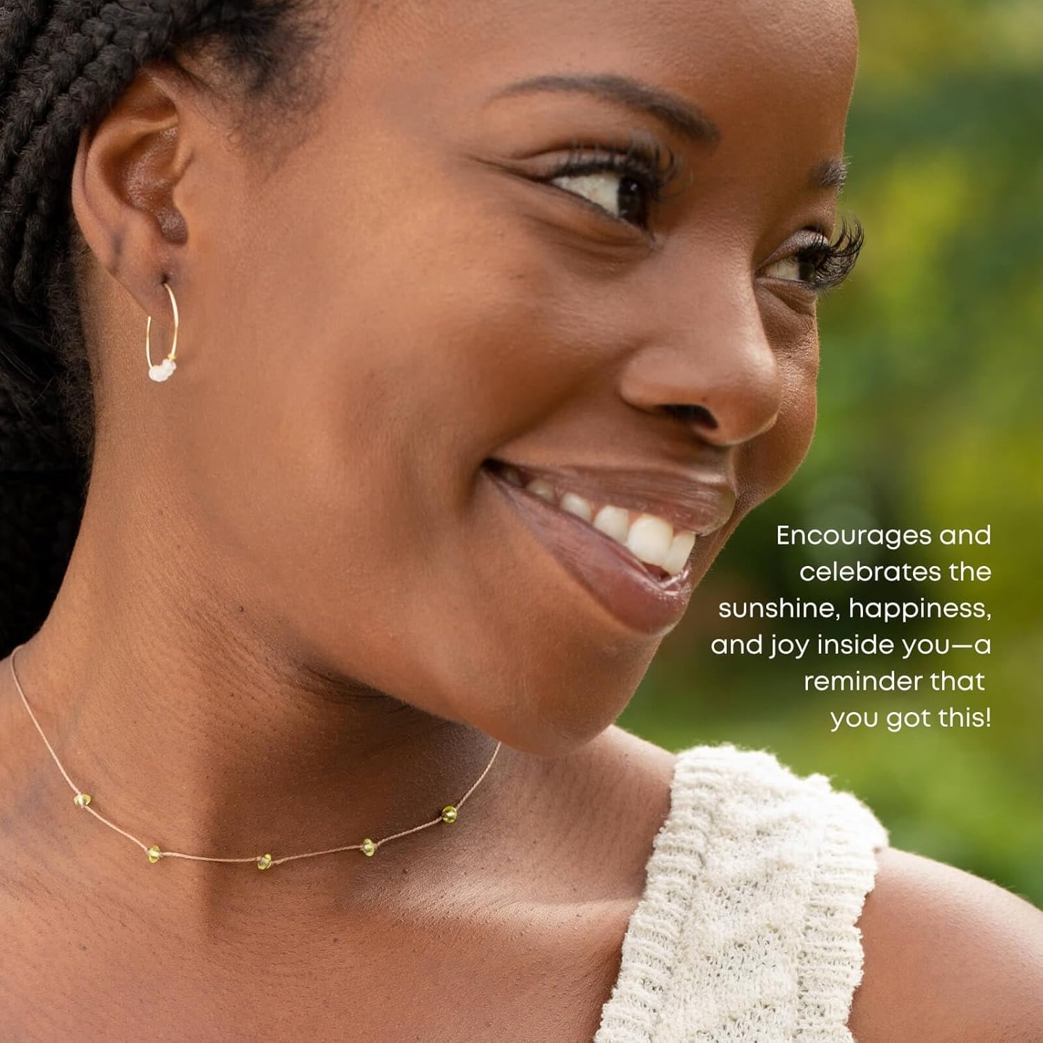 SoulKu Celestial Necklace, Healing Crystal Necklace for Women, Handmade Gemstone Jewelry, Gifts For Her - Image 2