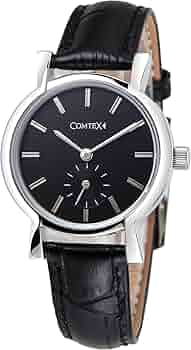 Amazon | Comtex 腕時計 レディース ブラック クロノグラフ