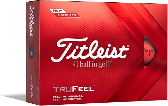 TITLEIST Titliest TruFeel Golf Balls, 2022 Edition [12 Ball Pack]