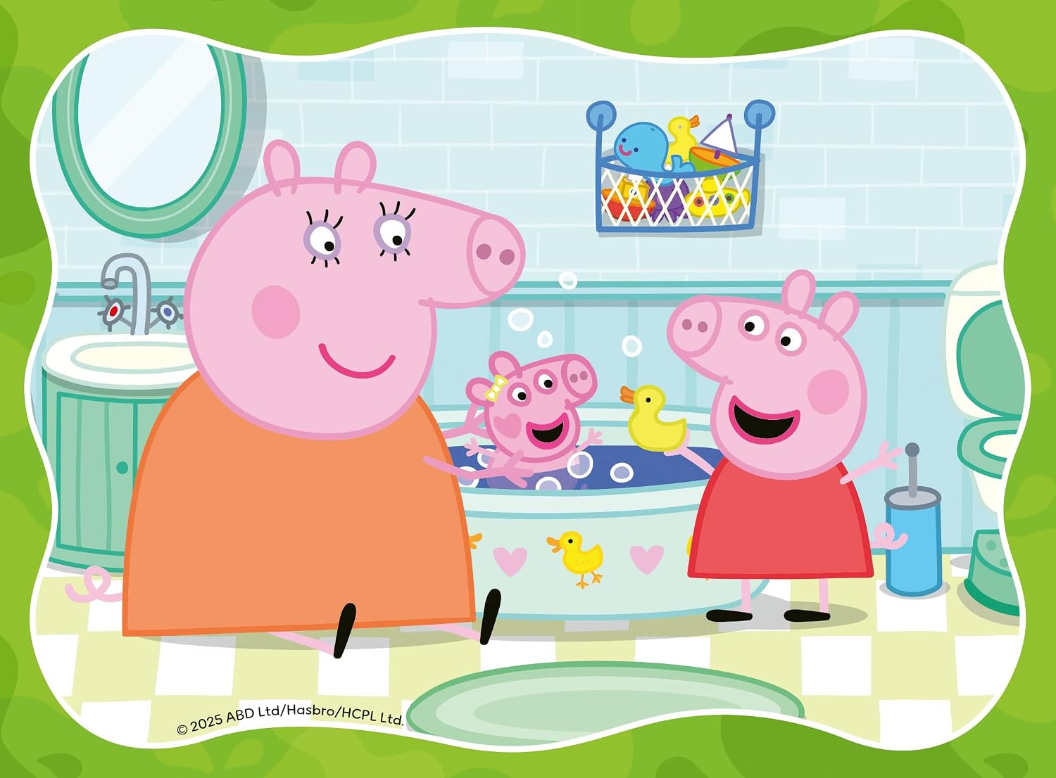 Ravensburger Peppa Pig Family Time Jigsaw Puzzle Set - 12, 16, 20, 24 Pieces