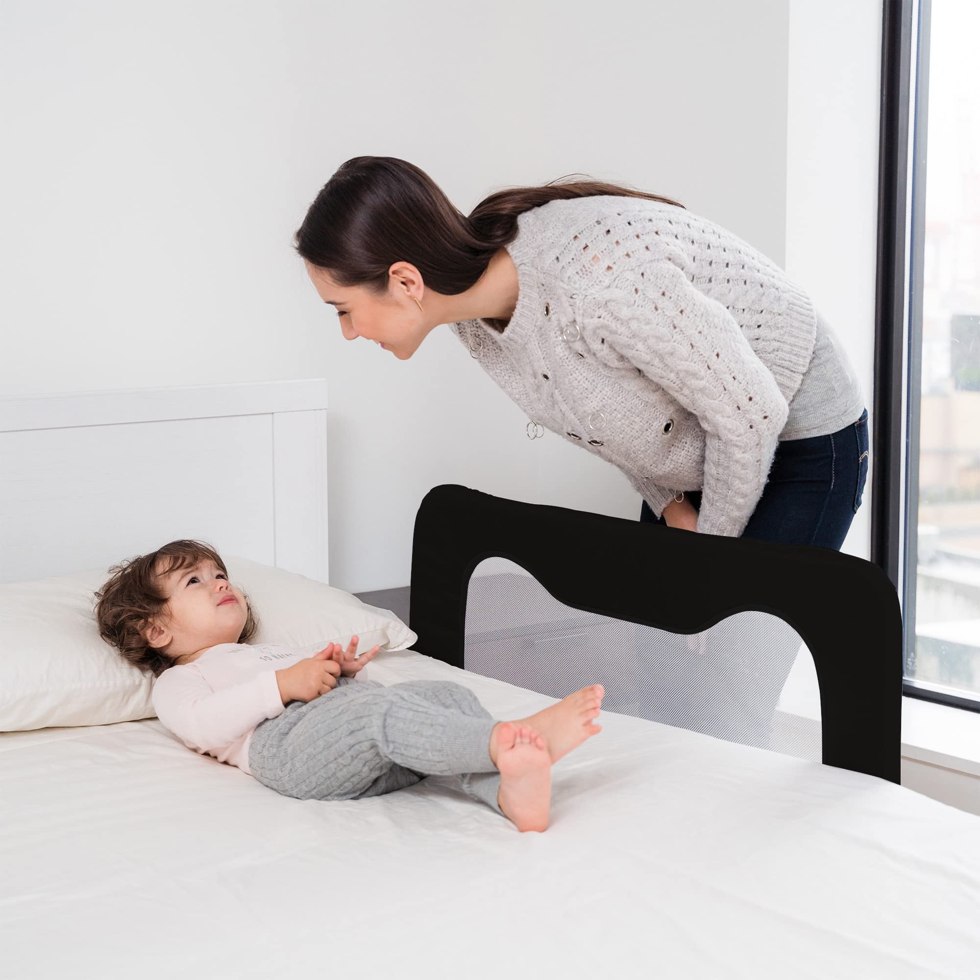 TotCraft Toddler Bed Rails Guard Universal Baby