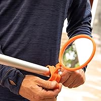 Vista 6 de Espejo de inspección grande para poste de extensión, espejo de inspección extensible para techo, canaleta, conducto, debajo del vehículo y controles