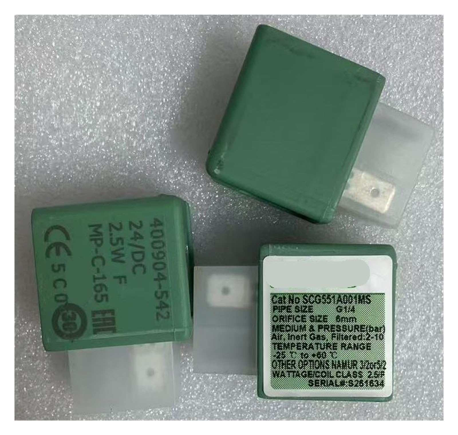 CXDFRSER 1pcs 400904-542, Solenoid Valve SCG551 24DC Coil