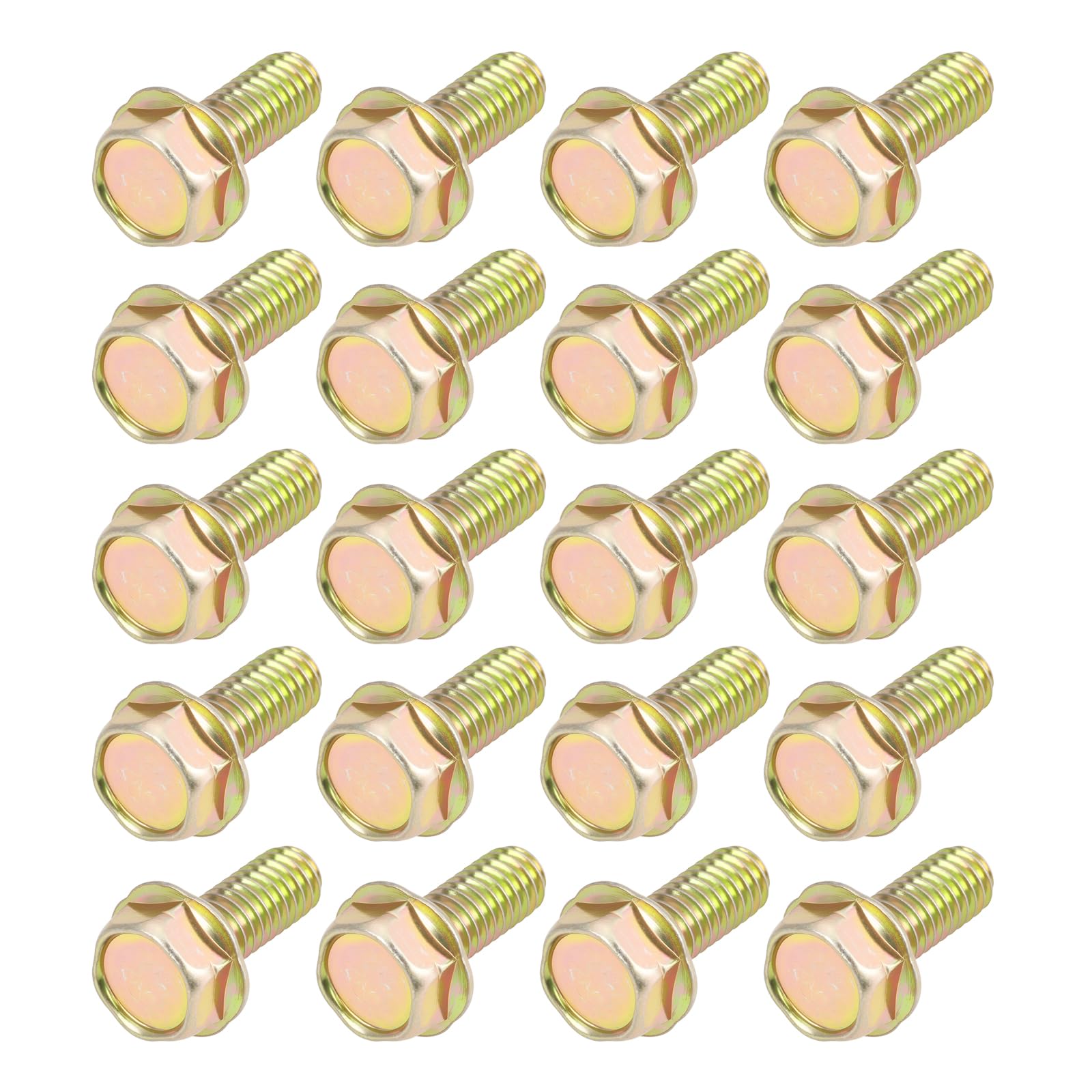 Lt Easiyl 20 Pcs Lawn Mower Hexagonal Self Tapping Spindle Screws 710-1260A 112-0395 710-04484 Compatible With Cub Cadet