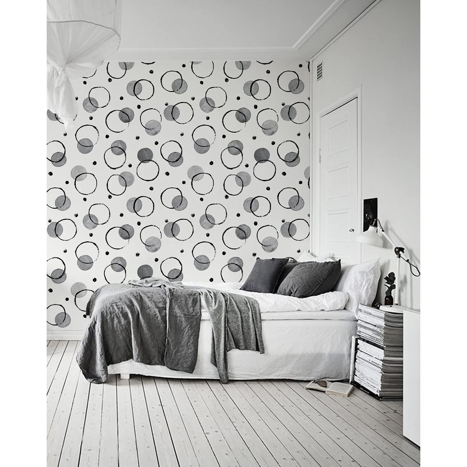 Grand décor mural géométrique pour sublimer votre cuisine