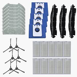 Replacement Mop Pads For BObsweep RC400, Dustin, Ultra-Vision Robot Vacuums - 3 Pack, Easy Install