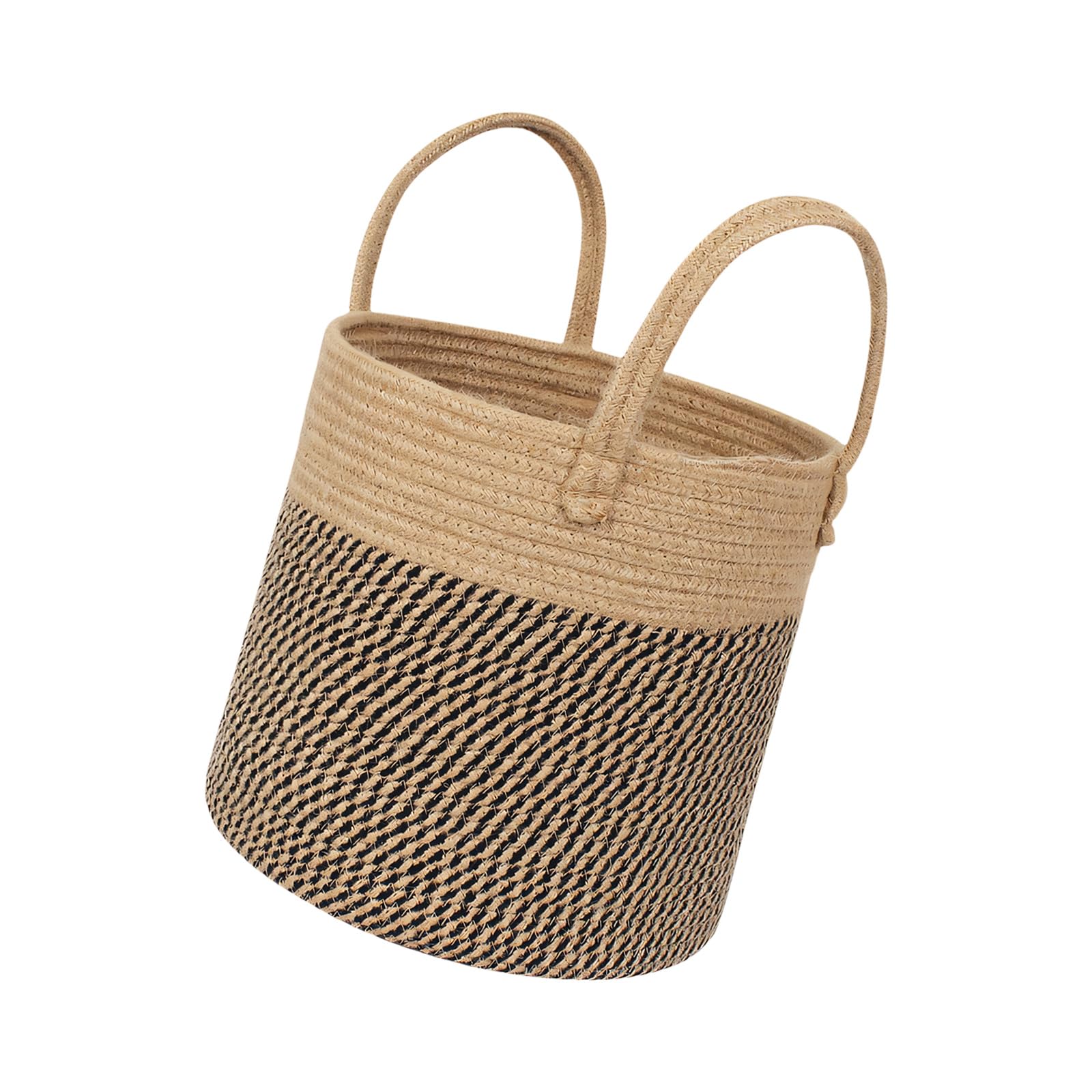 Panier à plantes moderne tissé pour cacher vos pots de fleurs laids