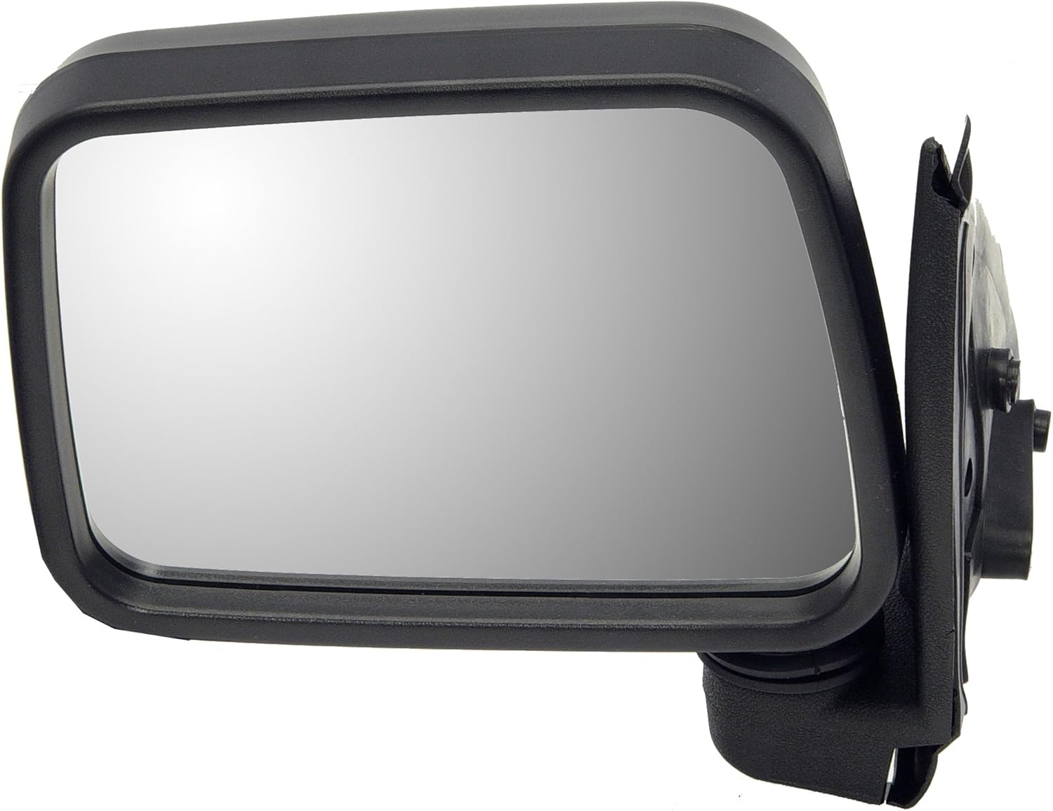 Dorman 955-406 Driver Side Manual Door Mirror - Folding Compatible with Select Honda / Isuzu Models, Black