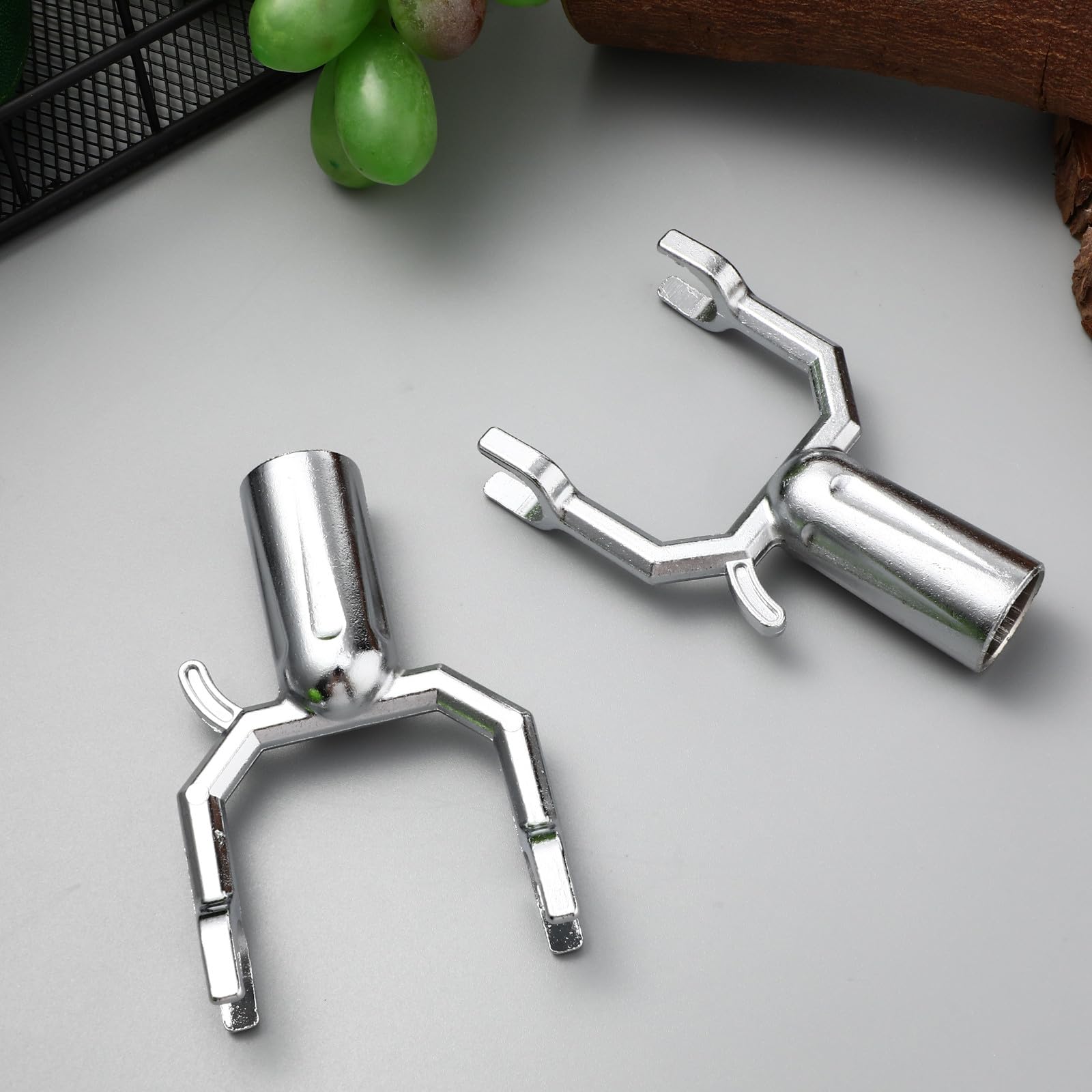 FOMIYES Sommer Obstbaumstütze aus Aluminiumlegierung für Garten und Weinberge Multifunktionale Aststütze zur Schnee und Druckentlastung 8 Stück für Längere Lebensdauer