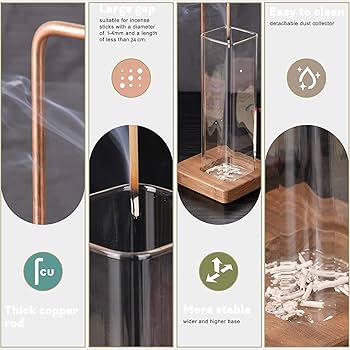 Amazon｜香取線香 ホルダー アウトドア, お香立て ガラス お香