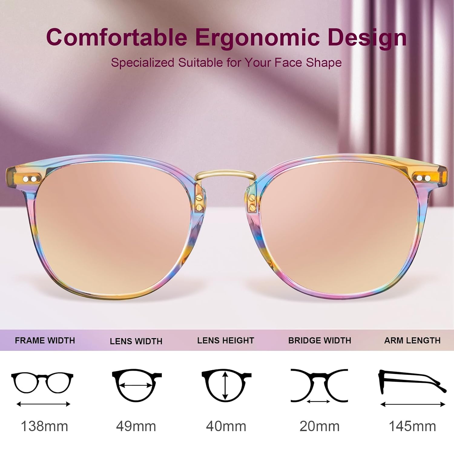 Óculos de Sol CARFIA CA5015 Feminino – Redondo em Acetato para Rostos Pequenos com Lentes Polarizadas e Ponte Metálica Retrô e Moderna em promoção! Veja a oferta e mais achadinhos de Óculos de sol 4 Hoje é o melhor dia para comprar Óculos de Sol CARFIA CA5015 Feminino – Redondo em Acetato para Rostos Pequenos com Lentes Polarizadas e Ponte Metálica Retrô e Moderna com aquele preço maroto! Promoção! Aproveite a oferta! 4