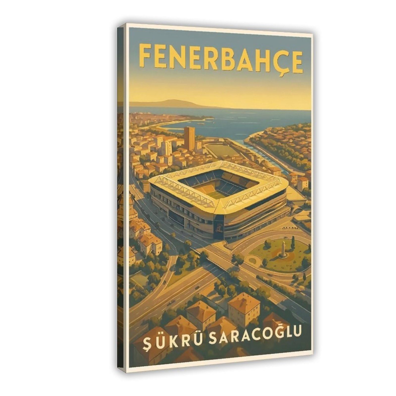 Bareronor Fenerbahçe Canvas Poster for Dorm Room Decor Gift