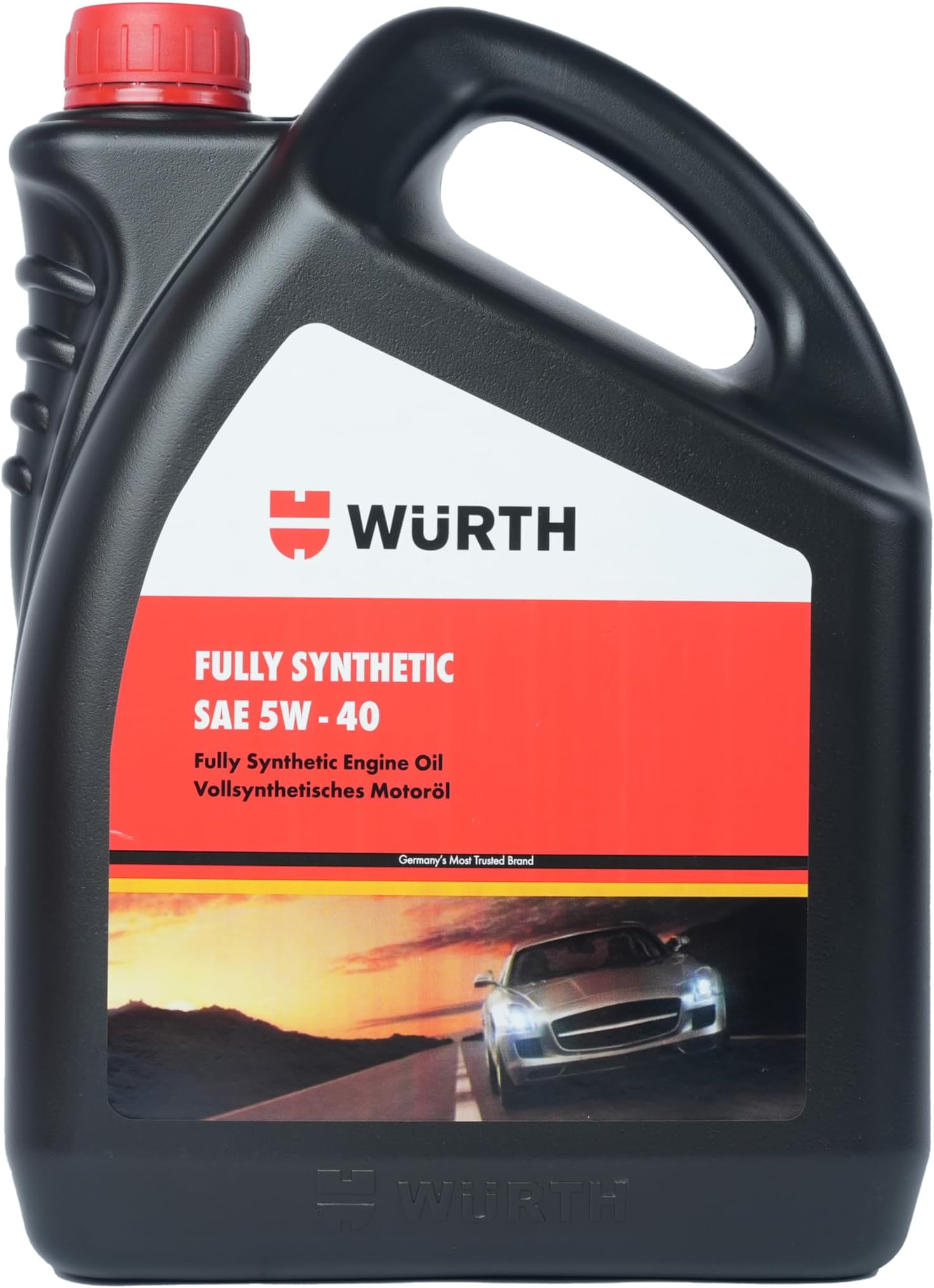 Wuerth 5W-40 HC Synthetic Car Engine Oil (4 L)