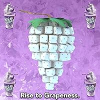 Vista 7 de ICE BREAKERS Ice Cubes - Botellas de goma de mascar sin azúcar y uva ártica sin azúcar (6 unidades, 40 piezas)