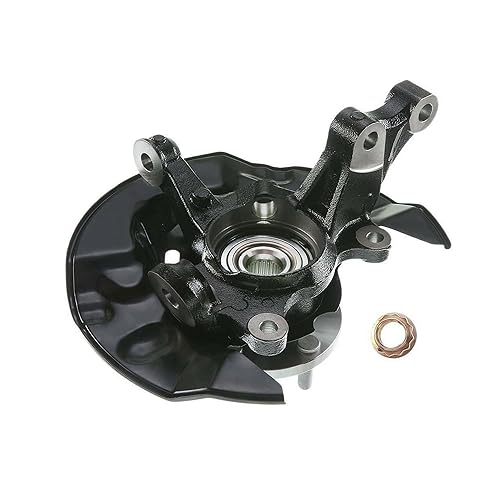 Miniatura 5 de Par de cojinetes de rueda delantera izquierda y derecha, conjunto de nudillos de dirección para Toyota Corolla L4 1.8L Sedan 698-389 2005 2006 2007