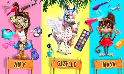 Jungle Animal Hair Salon 2 - Tropical Beauty Salon