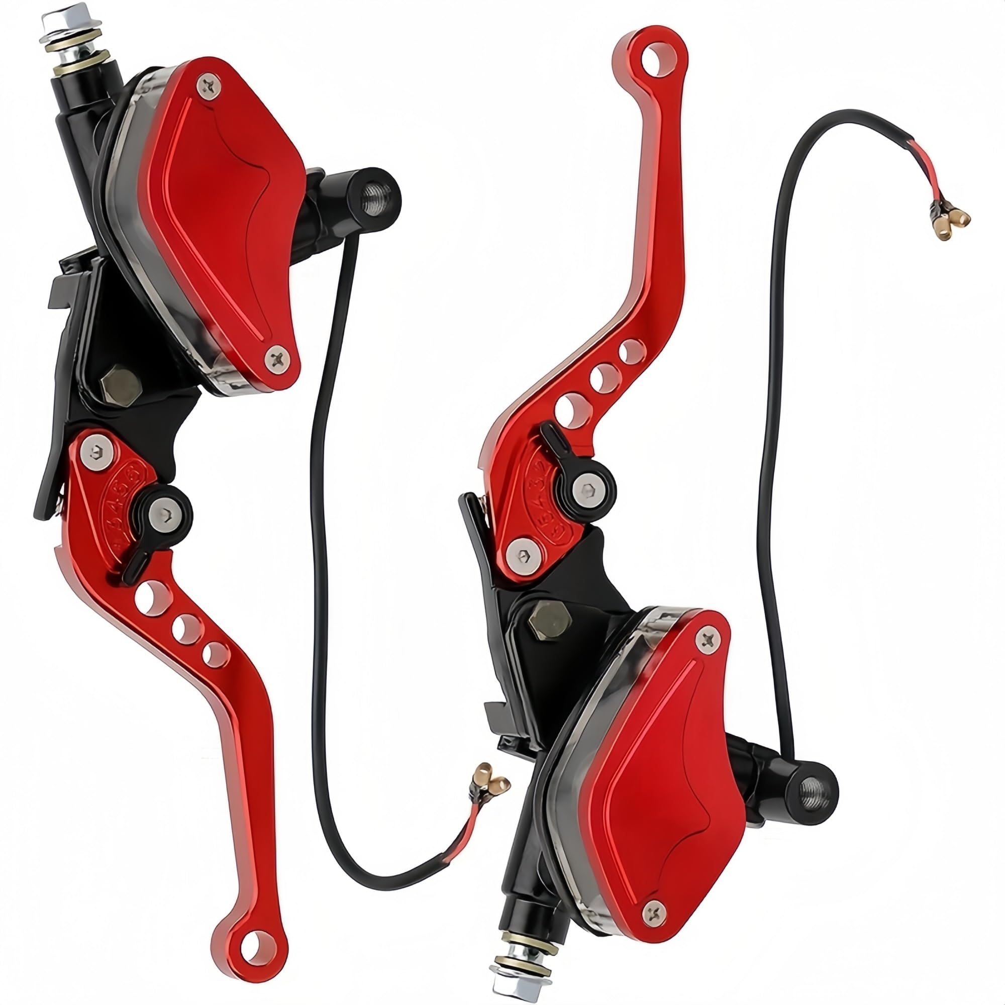 Protección de palanca embrague rojo 22 mm para Yamaha