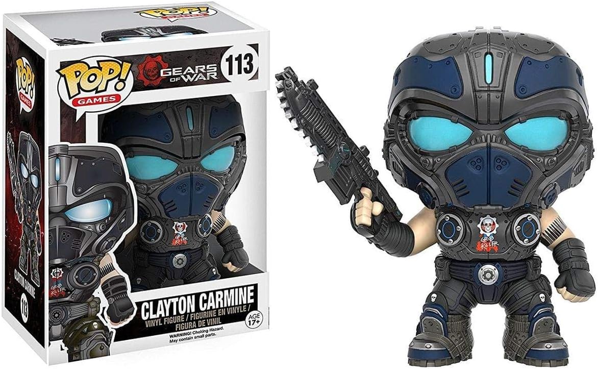Funko POP Games: Gears of War - Clayton Carmine Action Figure
