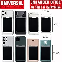 Vista 4 de Gecko - Cartera adhesiva para tarjetas de crédito y dinero en efectivo