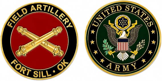 U.S. Army Field Artillery Challenge Coin