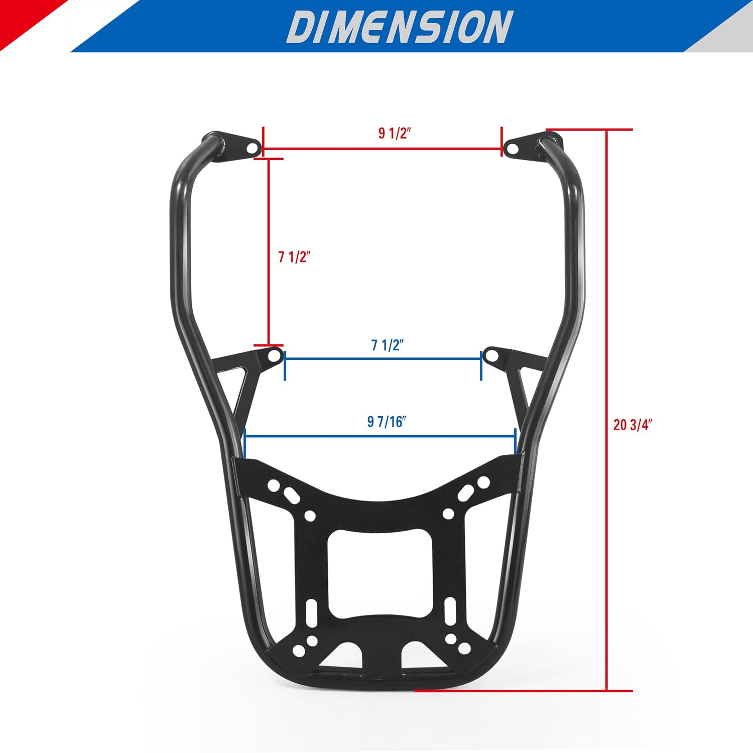 YTSMotor Motorcycle Rear Luggage Rack Tail Storage Rack Fit for Harley PAN America 1250 PA1250 RA1250 PAN America 1250S 2020-2026