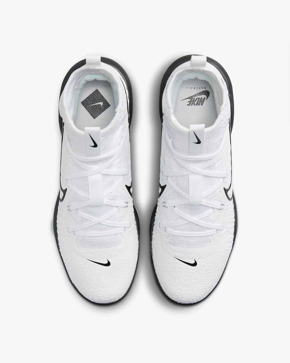 Nike Alpha Huarache NXT MCS Men's White Baseball Cleats DJ6519-101 - Image 6