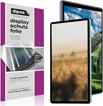 dipos 2x Clear Screen Protector for Xiaomi Moaan InkPalm 5