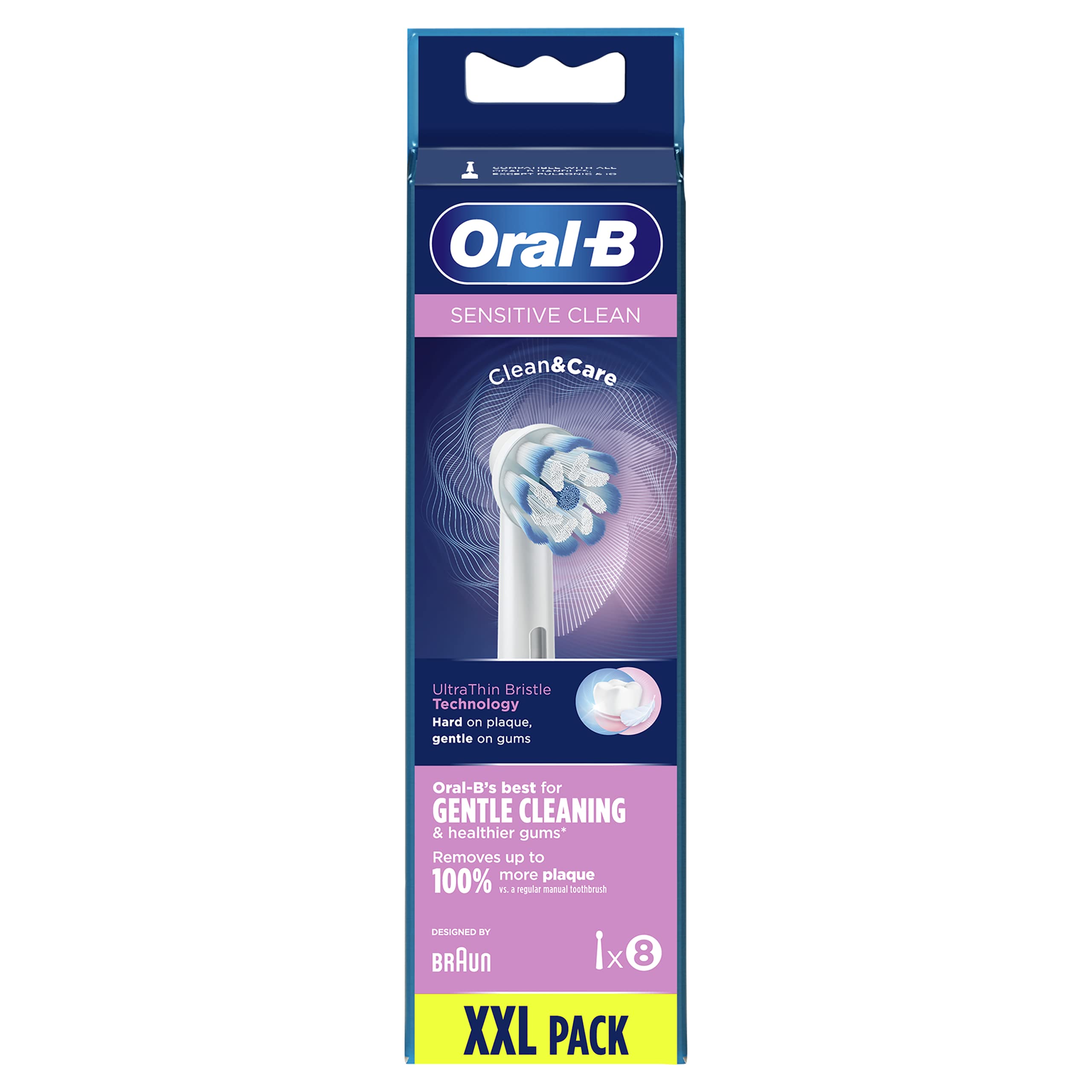 Oral-B Braun EB60-8 Cepillos de repuesto Sensi Ultrathin 8 piezas