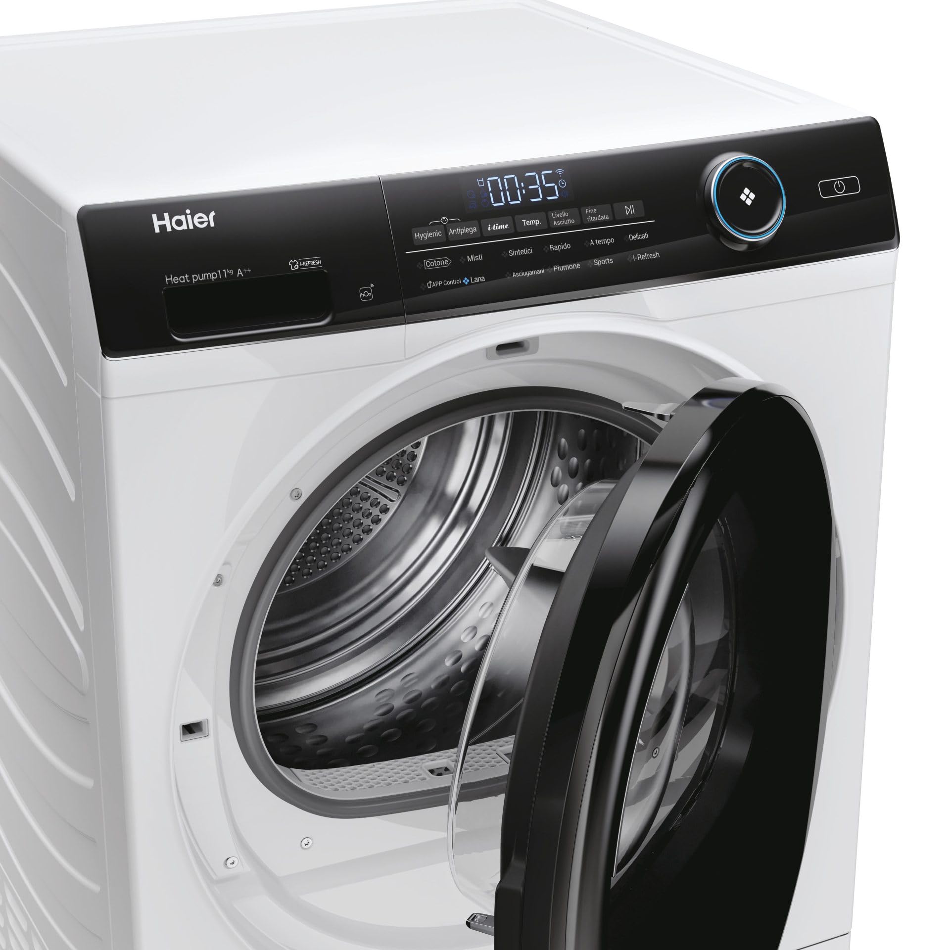 Haier HD110-A2959E-IT asciugatrice Libera installazione Caricamento frontale 11 kg A++ Bianco
