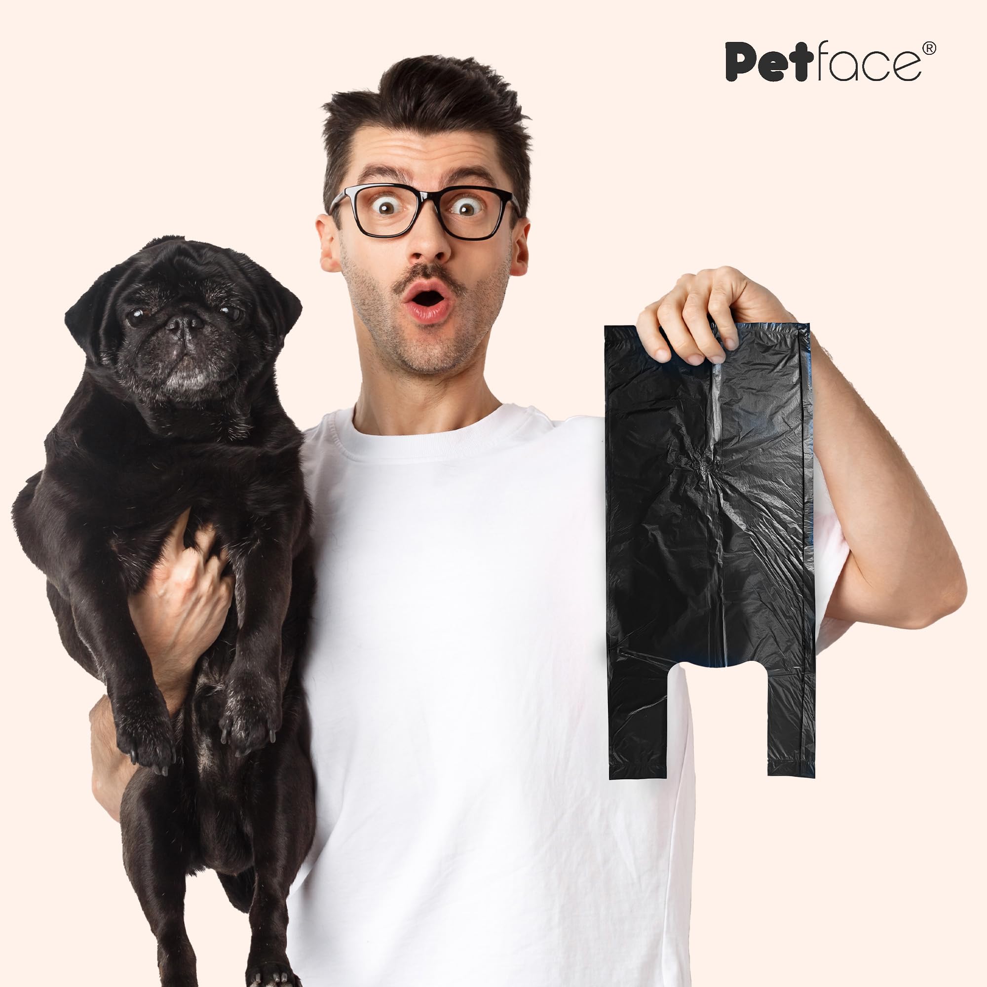 Petface No Mess Degradable Poop Bags With Tie Handles (Pack of 100) — view 6