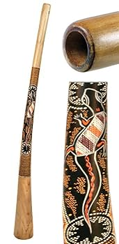 ディジュリドゥ Amazon | Didgeridoo チーク材 塗装済み(139.7 cm) | ディジュ