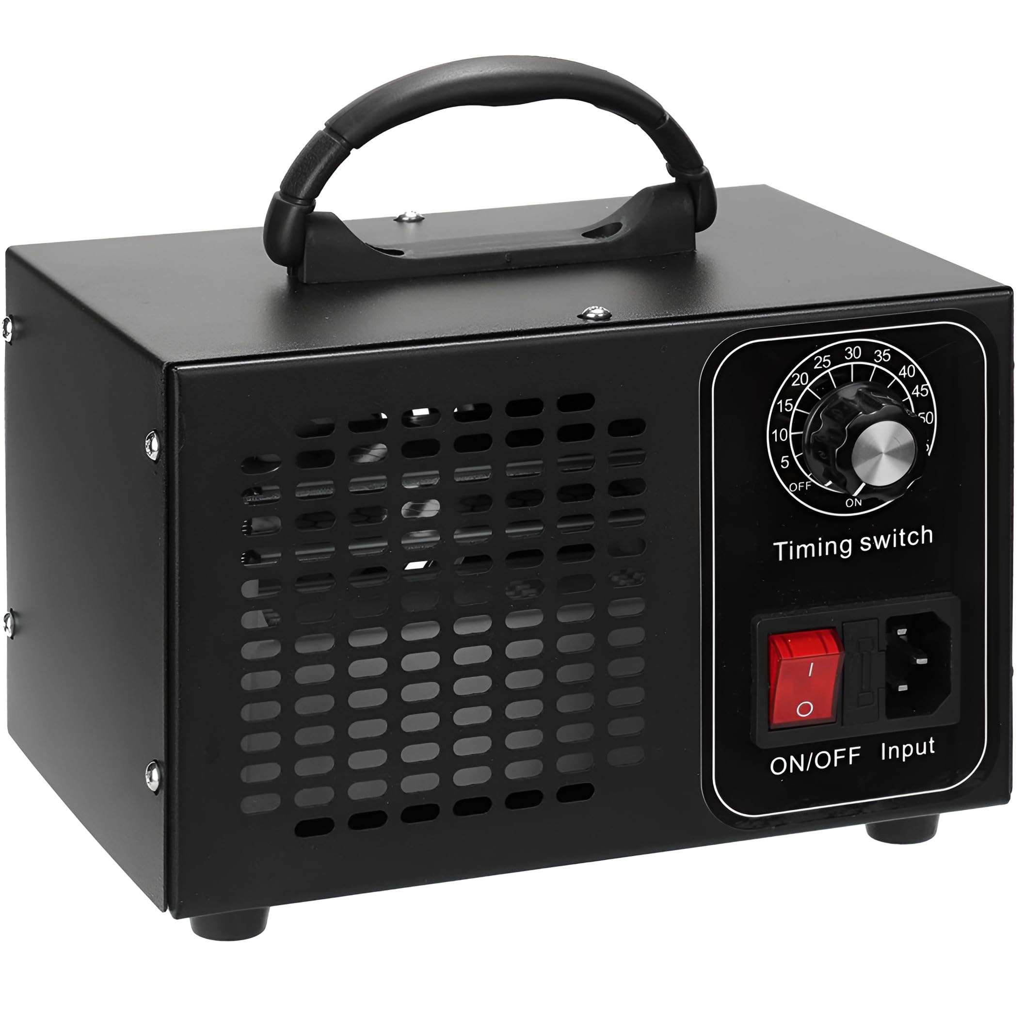 LTC Generator ozonu LXU233 – Timer - usuwa nieprzyjemne zapachy – wbudowany wentylator – moc 200 W – zasilanie 230 V AC/50 Hz – moc ozonowa 60000 mg/h – 200 x 135 x 135 mm