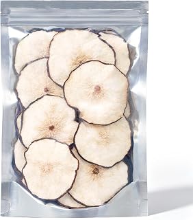 Dried Pears Slices For Cocktails, Dehydrated Pear Slices 7.05oz/200g,(55-65 slices) No Sugar Added for Cocktails/Home Decor/Fruit Tea/Crafts/Cakes (0.44lb)