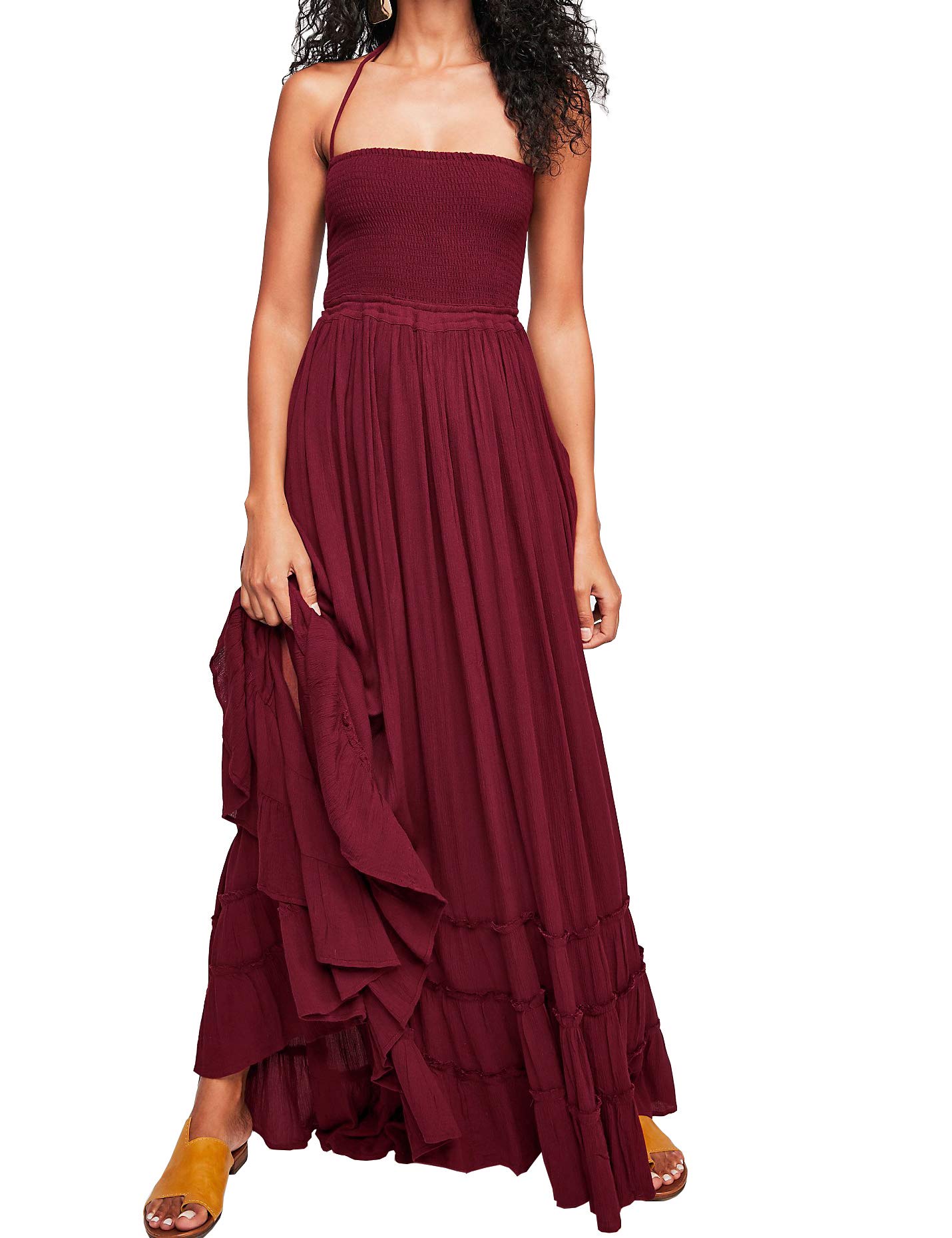 chinese dress ladies Amazon.com: R.Vivimos Women's Summer Cotton Maxi Dress Adjustable Spaghetti  Strap Boho Casual Backless Ruffle Loose Fit Flowy Dress (Small, ArmyGreen)  : Clothing, Shoes & Jewelry