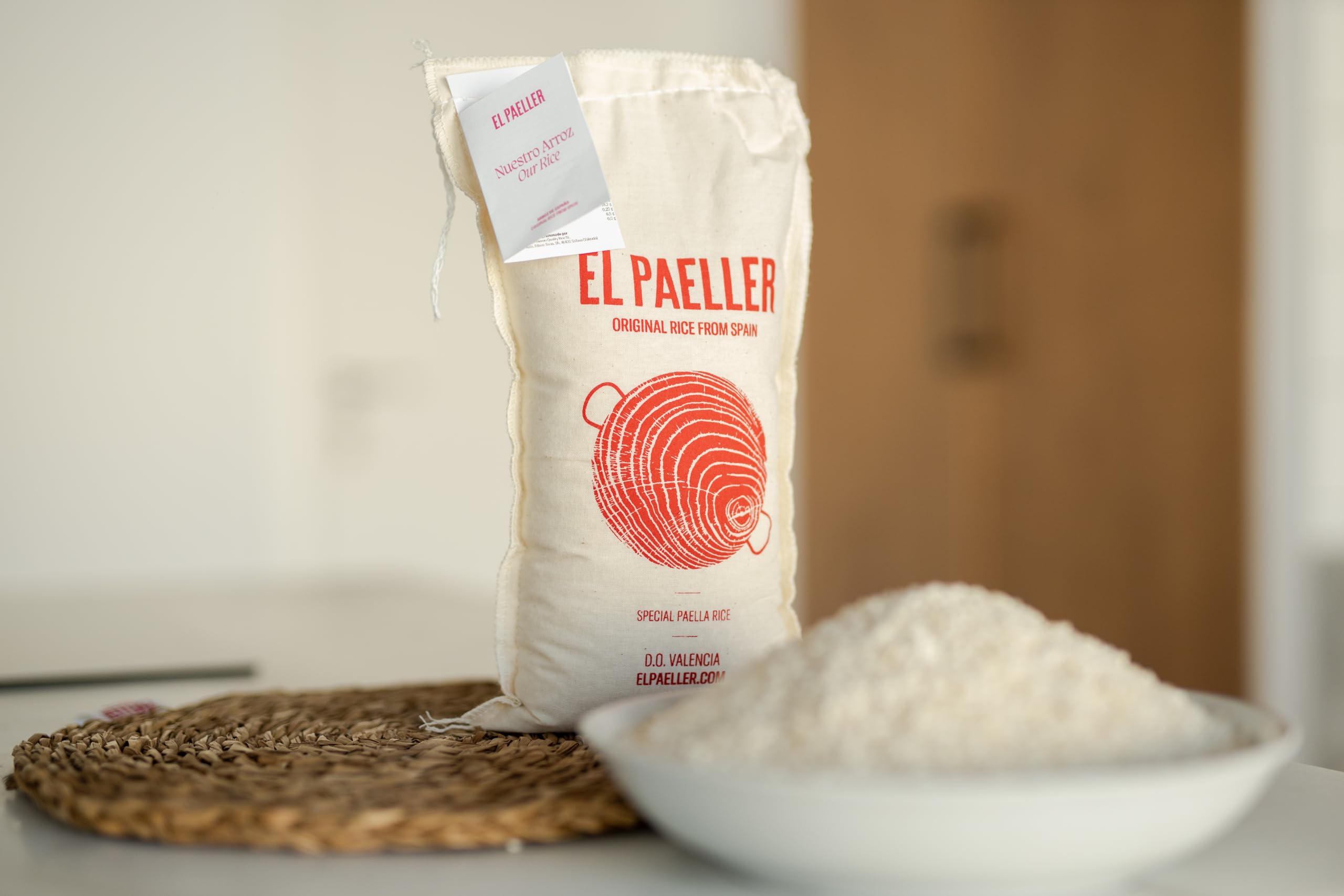 EL PAELLER - Riso per Paella | Varietà Albufera D.O Valencia | Ideale per Paellas e Risotti Brodosi | Confezione da 3 unità da 1kg