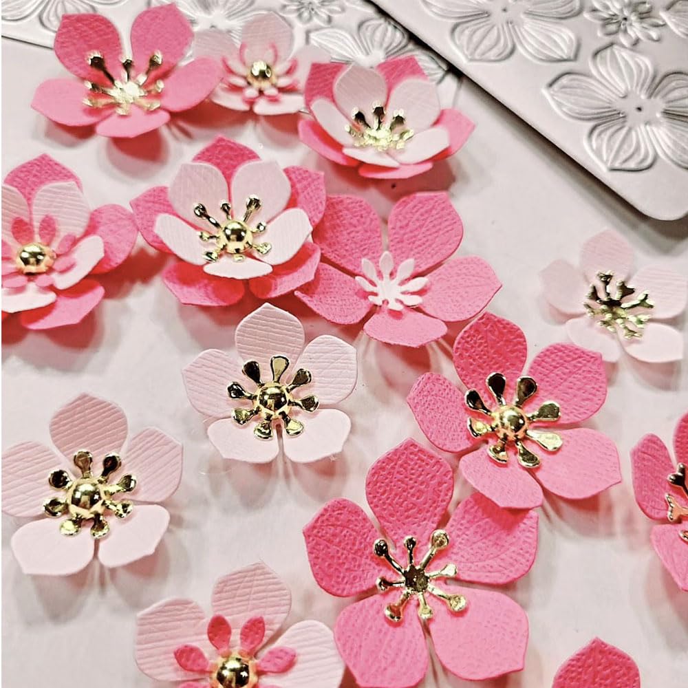 KSCRAFT Poppy Flowers Metal Cutting Dies Stencils for DIY Scrapbooking Decorative Embossing DIY Paper Card