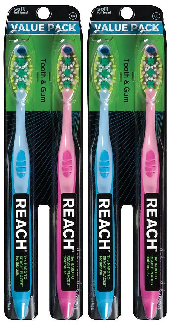 Reach toothbrush soft full head Clearance