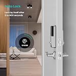 Smart Deadbolt Lock Front Door, Hornbill Keyless Entry Door Lock with Keypads, Bluetooth Smart Locks Work with Alexa, Digital Code Lock for Airbnb and Vacation Rental Hosts