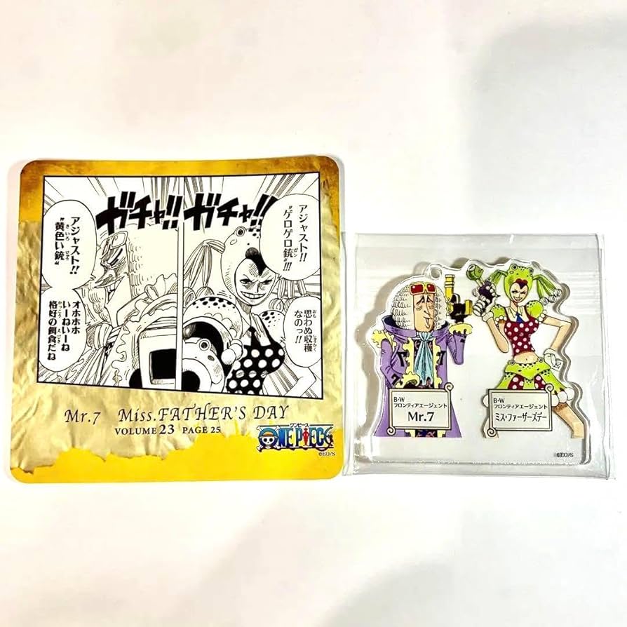 ワンピース フィギュア バロックワークス Mr.7 &amp; ミス・ファーザーズデー ワンピース フィギュア バロックワークス Mr.7 & ミス