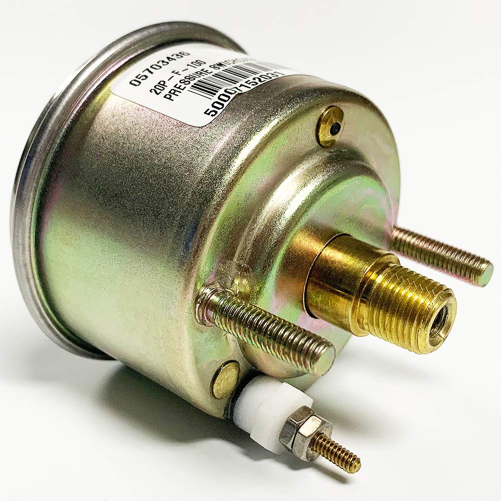 Murphy by Enovation Controls 20P-F-100 Pressure Swichgage (05703436)