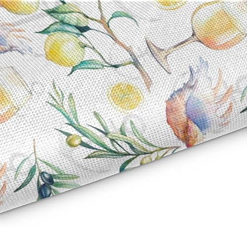 Miniatura 3 de Plant Lemons Placemats Set of 4 Table Mats Washable Placemat Waterproof Place Mats for Party Home Dining Table Decor 18x12 in