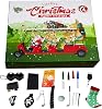 Christmas Countdown Calendar - 2025 Sports Accessories 24 Days - Golfing Set Christmas Calendar Ornaments - for Birthday Party Indoor Shelf Entryway Shops Living Room Bedroom Cabinets
